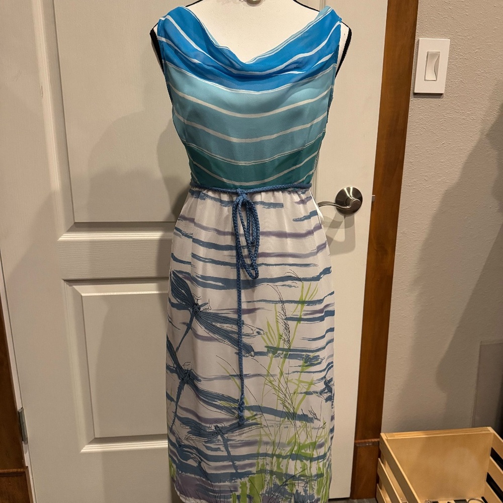 Anthropologie Dragon Fly Dress knee length summer dress size 4